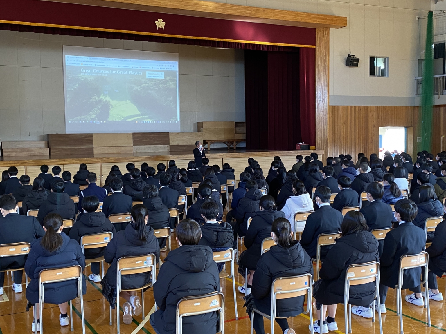 【鶴舞カントリー俱楽部】千葉県立姉崎高等学校の授業「産業社会と人間」で講演 もりぐらし｜東急リゾーツ＆ステイ